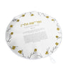 Golden Branch Hafrashas Challah Cover — Shabbos, Leatherite | Judaica Square Lakewood