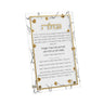 Golden Branch Havdalah Card | Judaica Square Lakewood