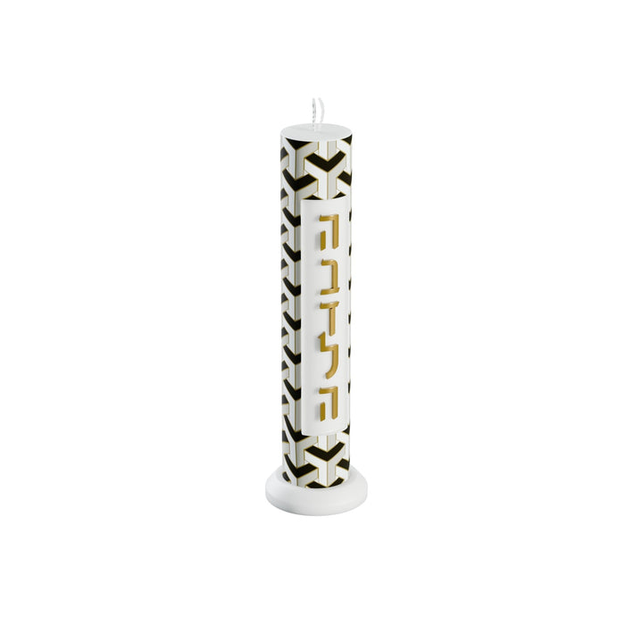 Urban Deco Havdalah Candle | Judaica Square Lakewood