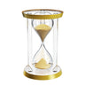 30-Min Hourglass Sand Timer — Chanukah — Dimensions: 3.75" x 3.75" x 6"