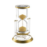 Turning 30-Min Hourglass Sand Timer v.1 — Chanukah — Runs 30 minutes — the burn time required for Chanukah licht