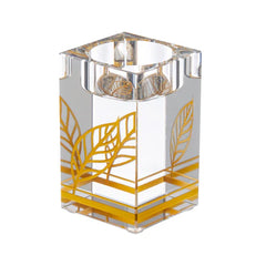 Waterdale Collection: Painted Crystal Tea Light Holders