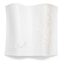 Waterdale Collection: Faux Leather Challah Cover - Crystal