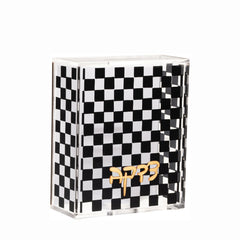 Waterdale Collection: Lucite Tzedakah Box - Onyx