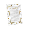 Golden Branch Hadlakos Neiros Card — Shabbos | Judaica Square Lakewood