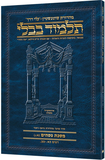 Pesachim 1B (#9b) Schottenstein Hebrew Talmud Travel — Pesachim paperback | Judaica Square Lakewood