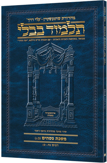Hebrew Pesachim 2B Travel — Pesachim paperback | Judaica Square Lakewood