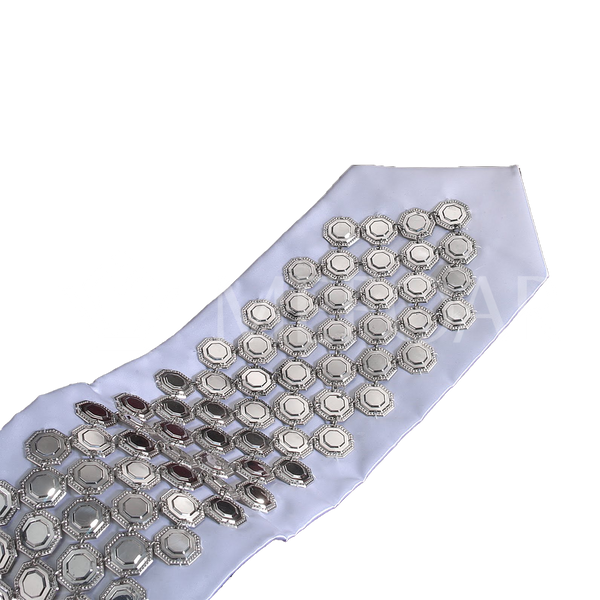 Sterling Silver Atarah - Hex 50 Style - Judaica Decor