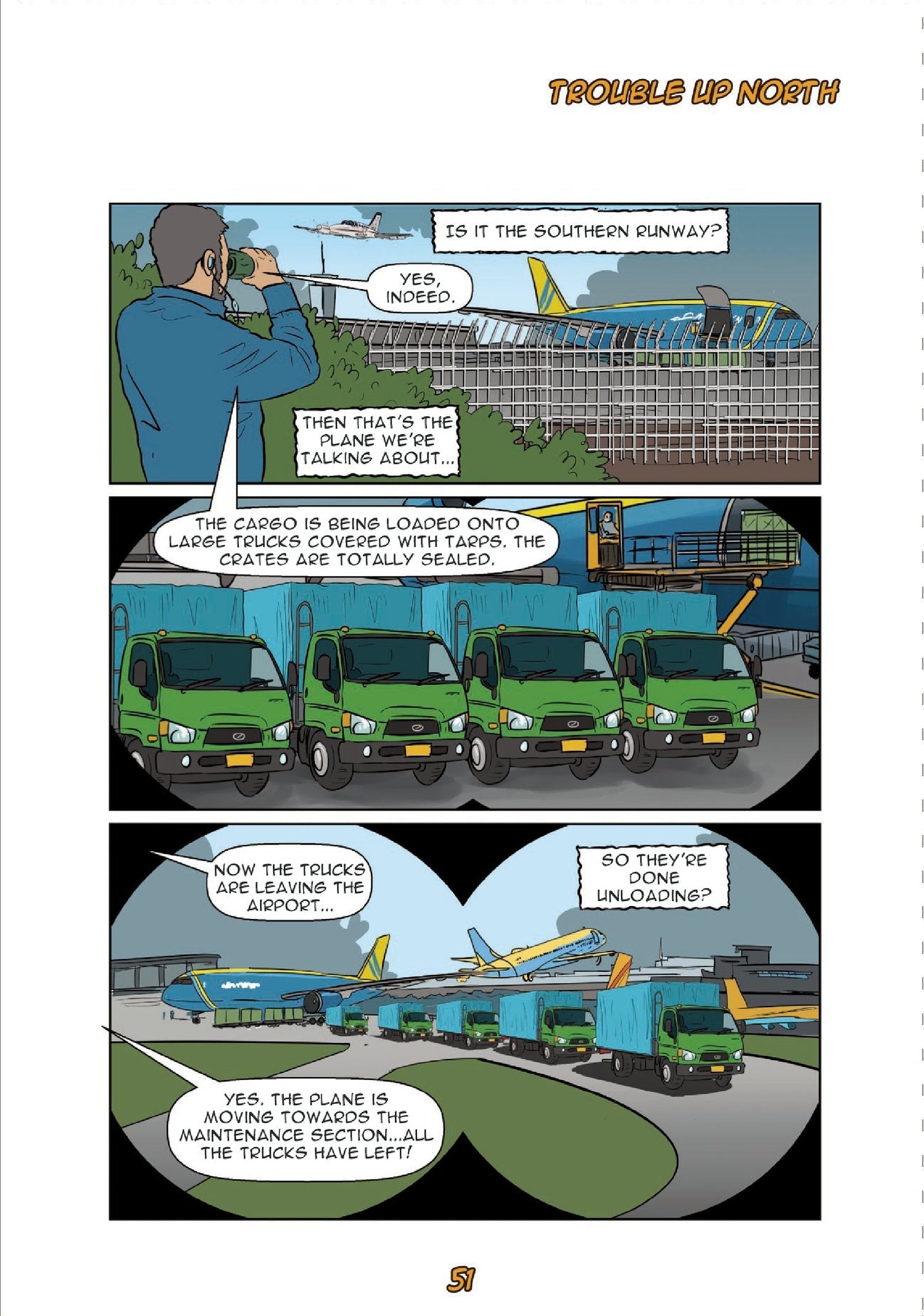 Trouble Up North - The Comic!