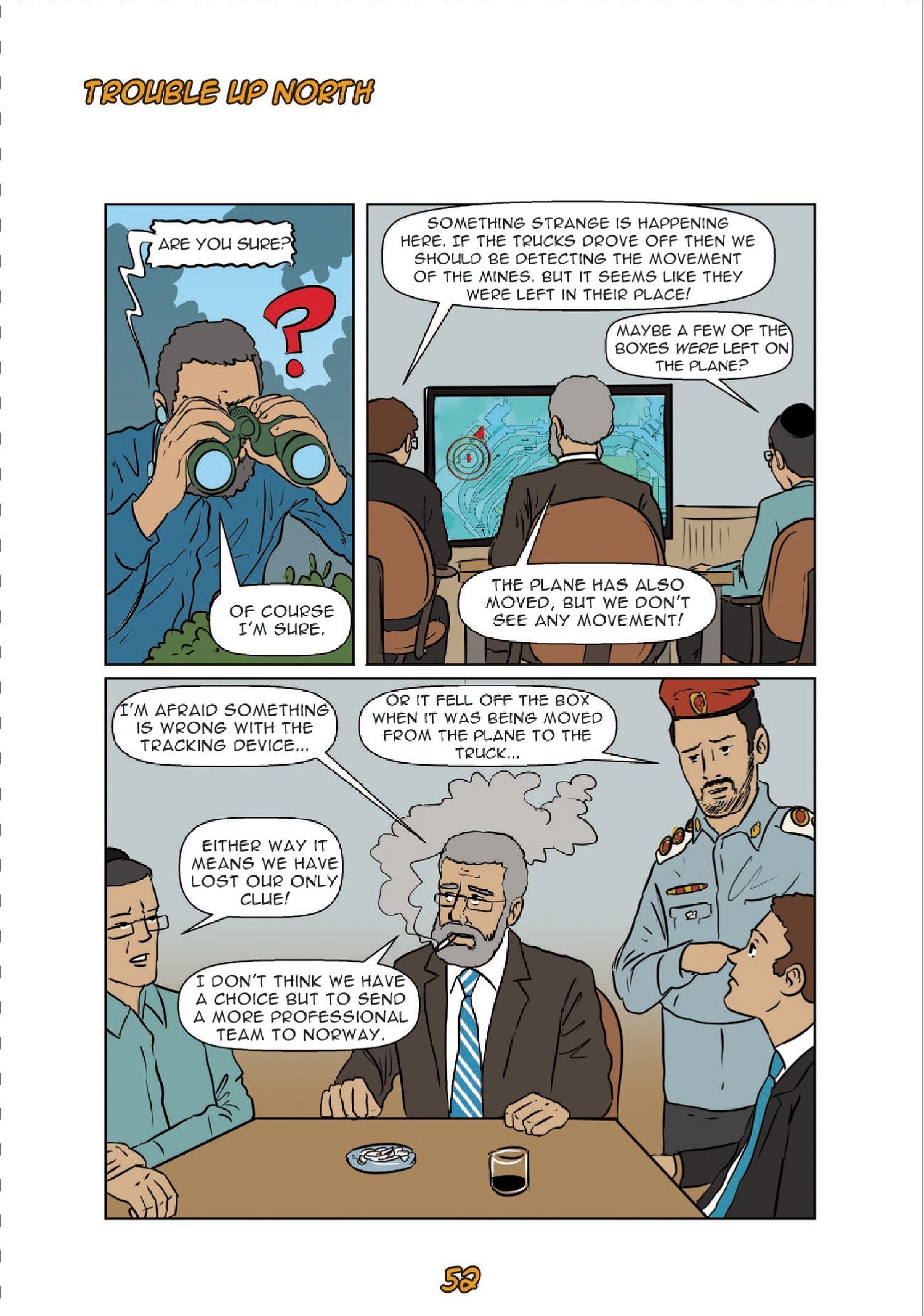 Trouble Up North - The Comic!