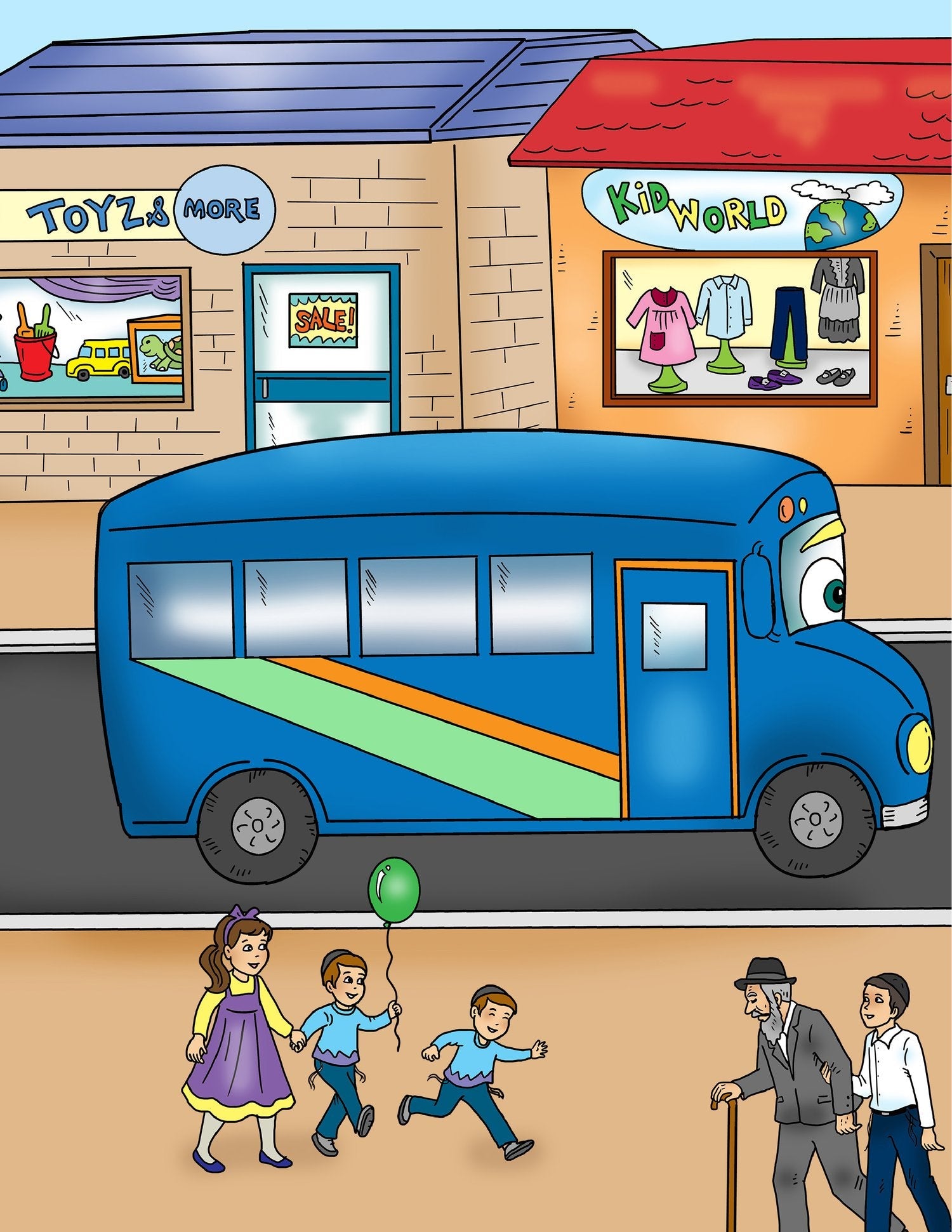 Benny the Bus Gets the Job Done
