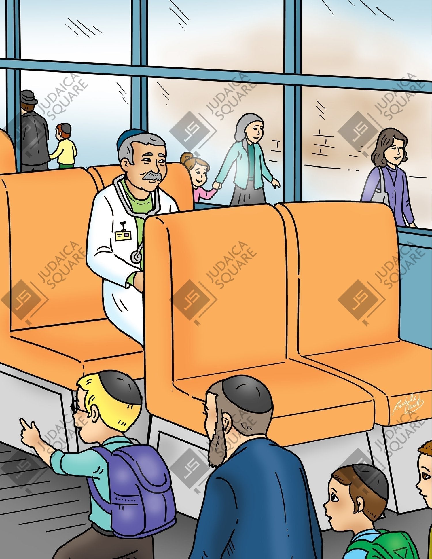 Benny the Bus Gets the Job Done