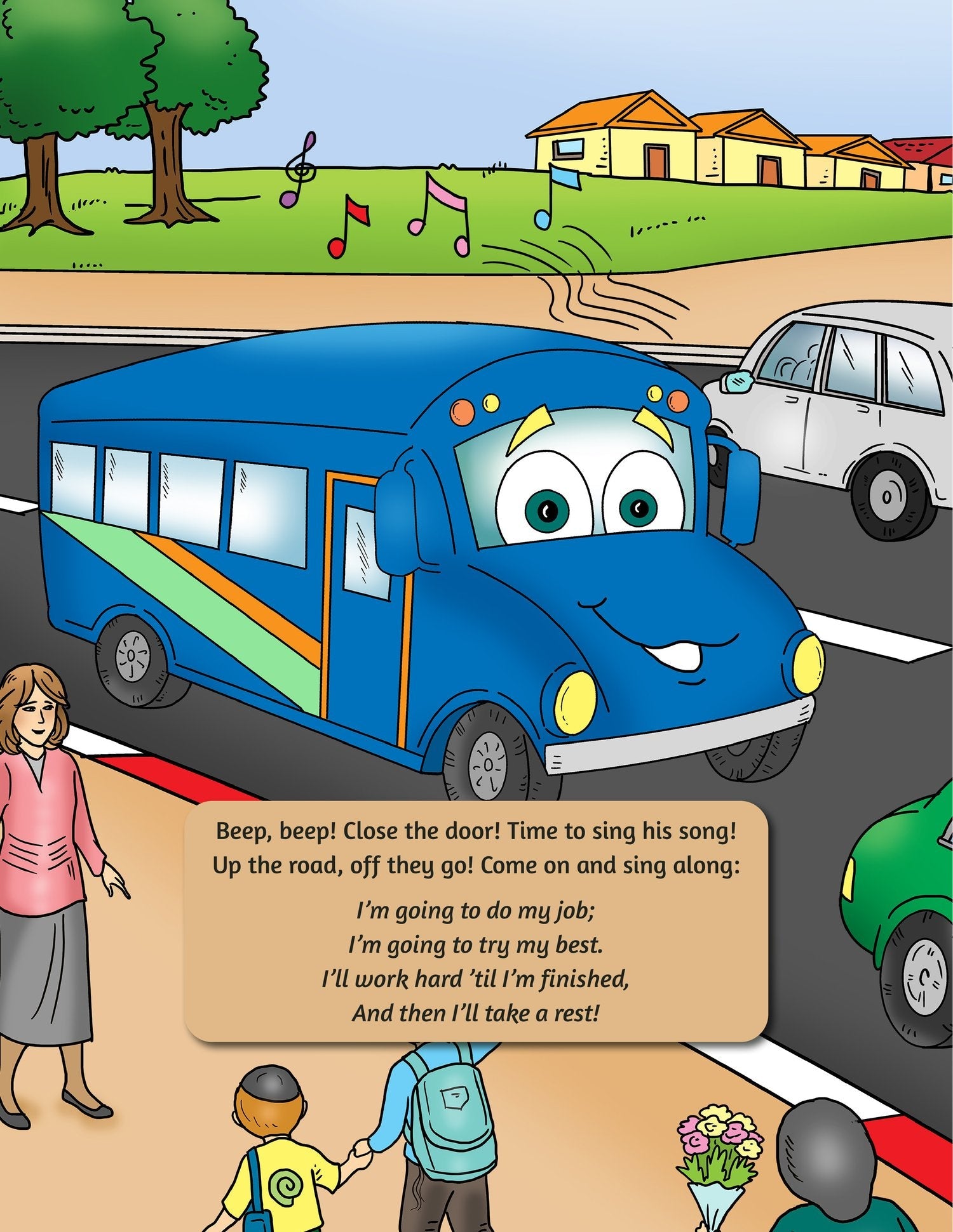 Benny the Bus Gets the Job Done