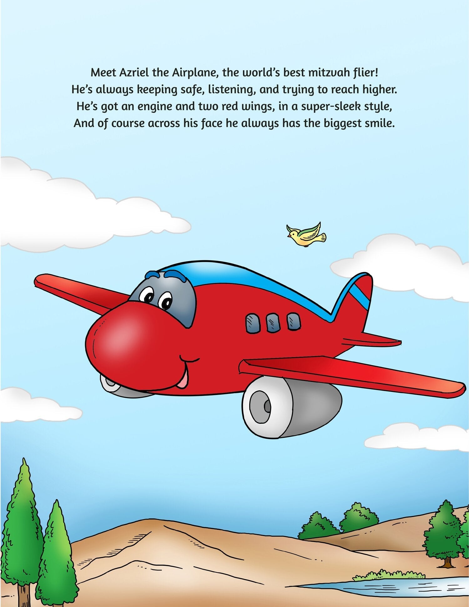 Azriel the Airplane Follows Directions