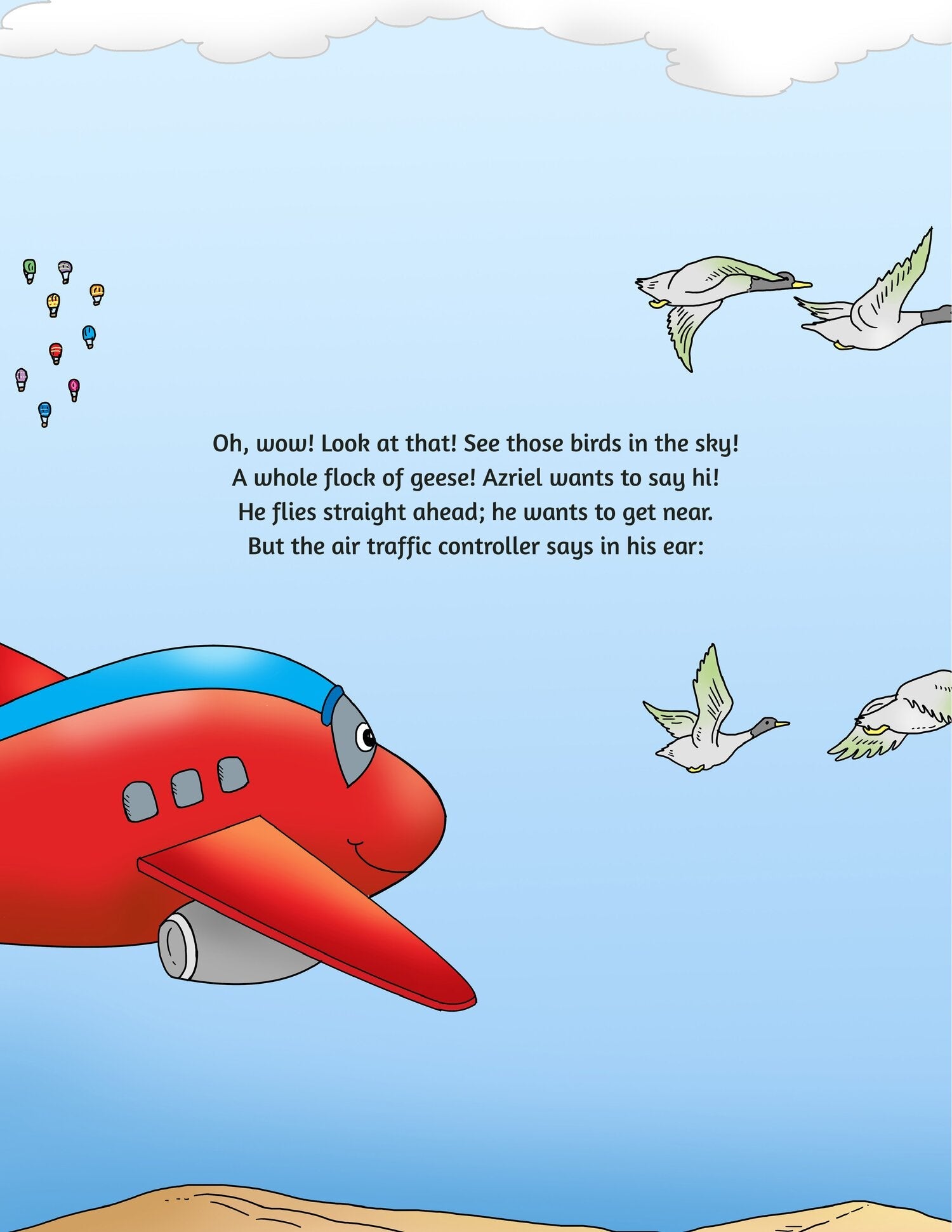 Azriel the Airplane Follows Directions