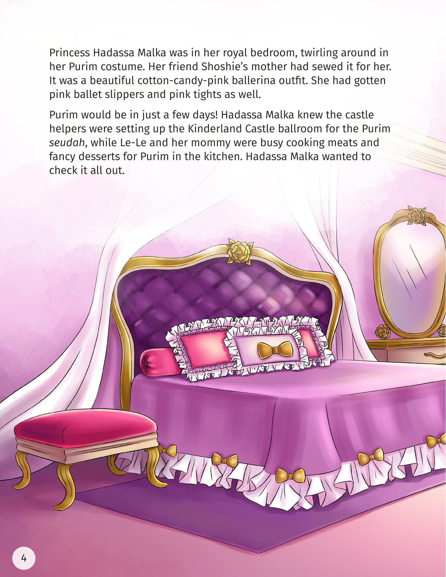 Kinderland Castle: Princess Hadassah Malka and Her Royal Crown