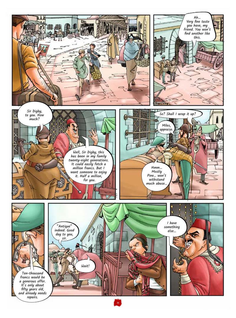 Tunisian Tango! - Comics