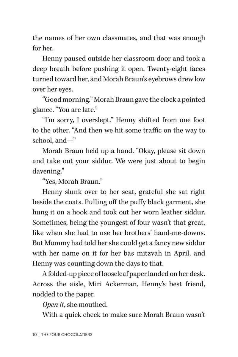The Four Chocolatiers Book: Henny's Sticky Situation - Volume 1, additional image 4 of 10