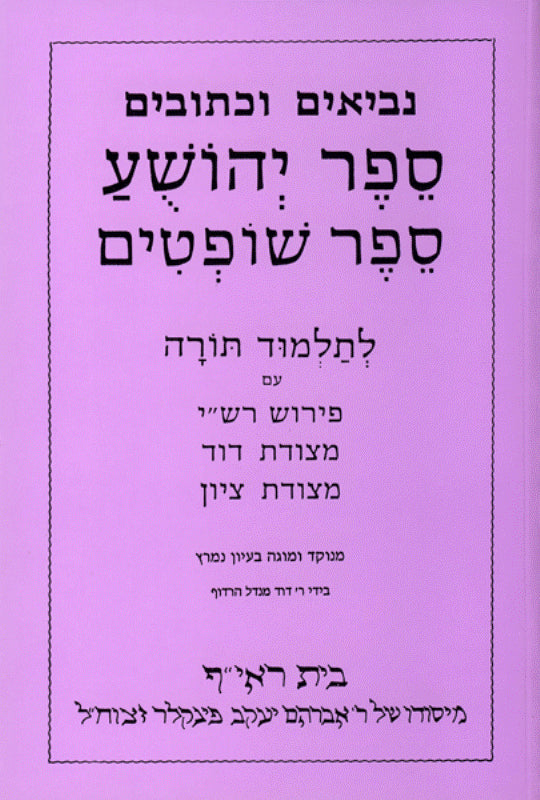 Front cover of Harduf Joshua - Judges - הרדוף נביאים - יהושע - שופתים