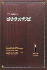 Sefer Me'Iras Einayim - ספר מאירת עינים