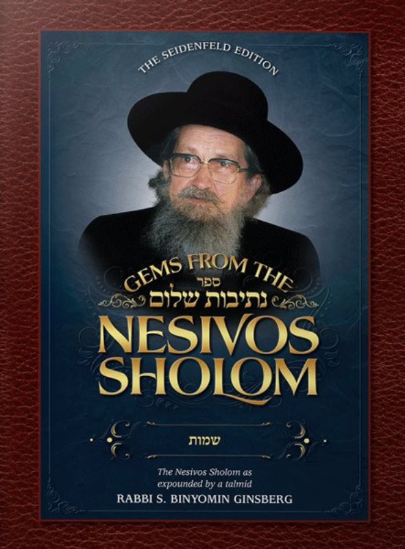 Front cover of Gems from the Nesivos Shalom: Shemos: Messages and lessons from Sefer Shemos by Rabbi S. Binyomin Ginsberg