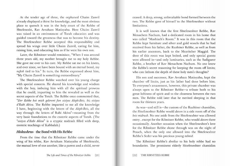 The Ribnitzer Rebbe