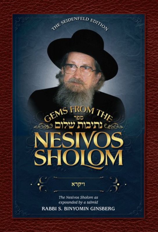 Front cover of Gems from the Nesivos Shalom: Vayikra by Rabbi S. Binyomin Ginsberg