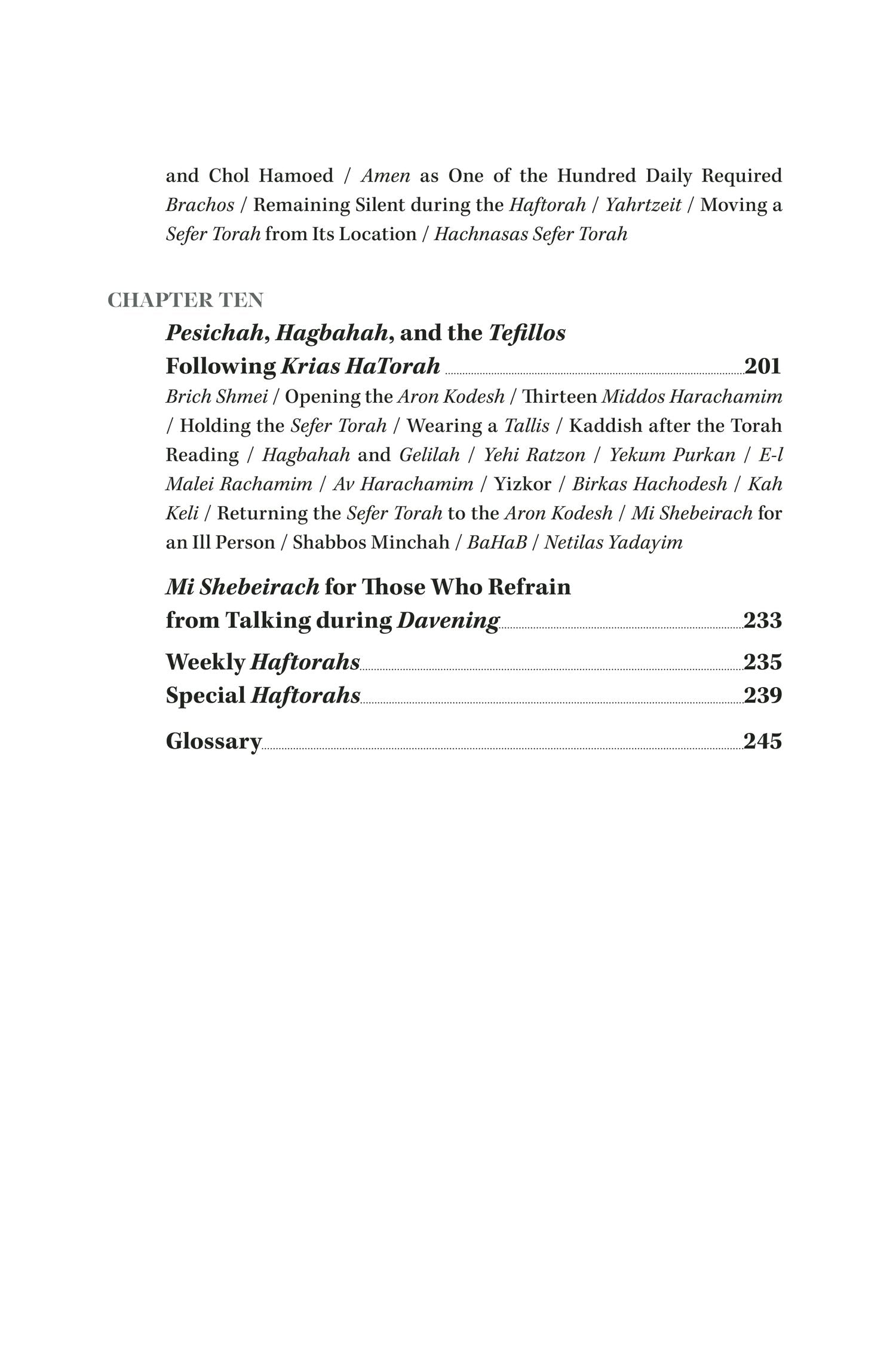 The Laws and Customs of Krias HaTorah