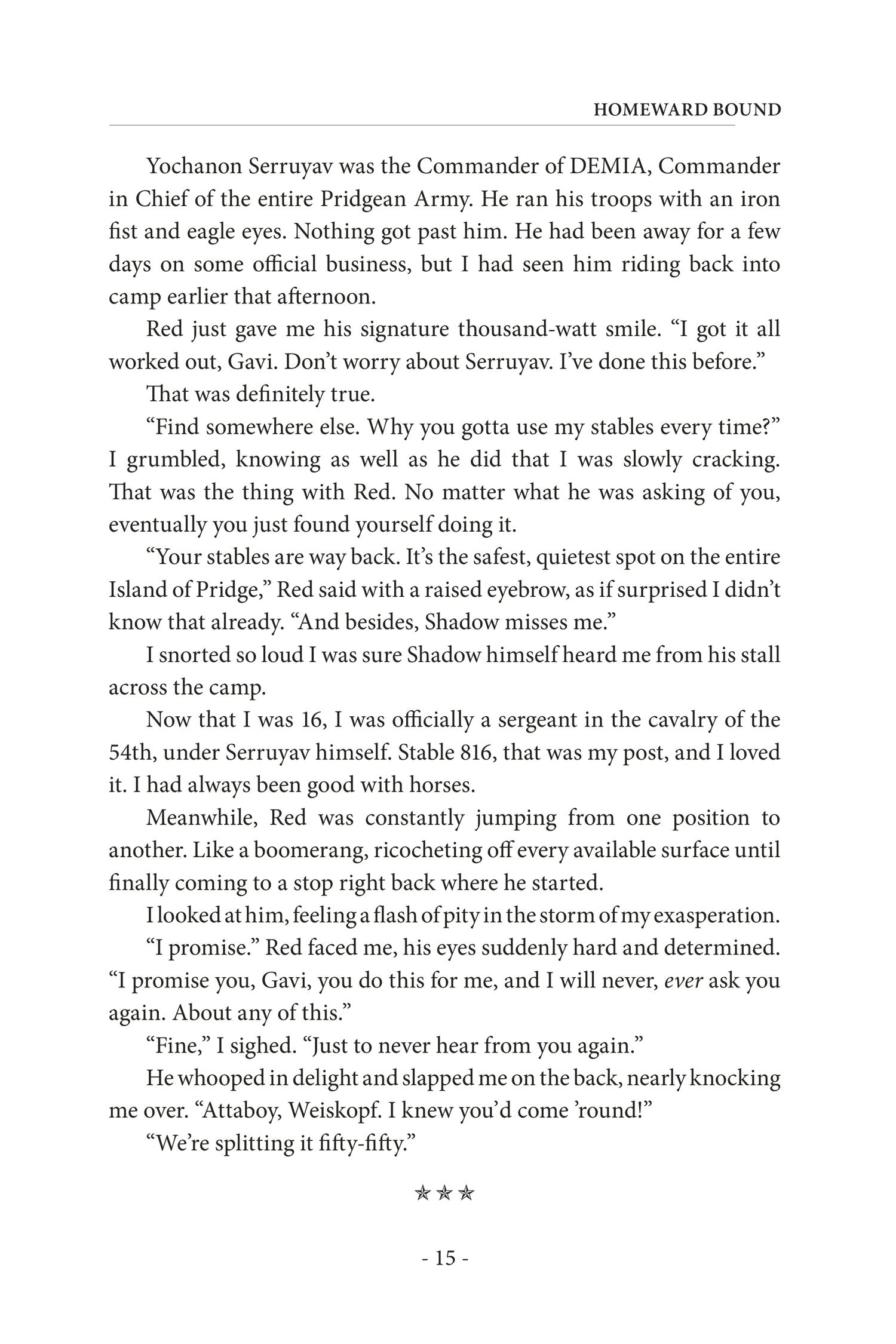The Trepid Trilogy #1 - Homeward Bound
