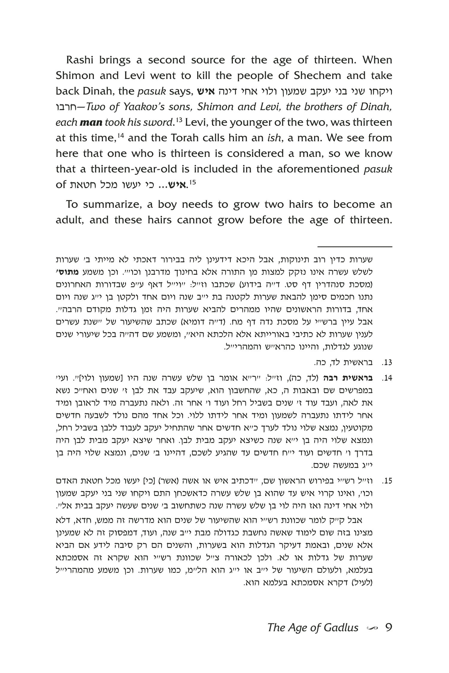 The Bar Mitzvah