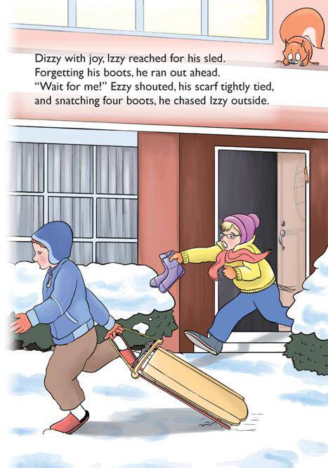 Izzy and Ezzy Enjoy a Snow Day by Shani Brown — Judaica Press (image 2)