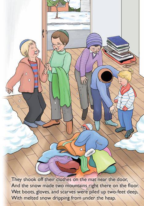 Izzy and Ezzy Enjoy a Snow Day by Shani Brown — Judaica Press (image 3)