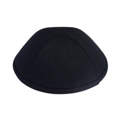 Cotton Yarmulka - Black