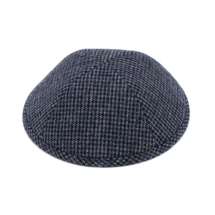 Blue Cotton Kippah / Yarmulke