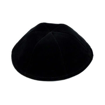 Black Velvet Kippah for Bar Mitzvah - iKippah by Judaica Square