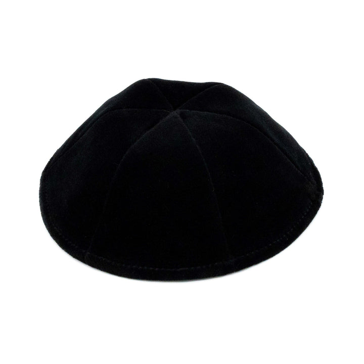 Rimless Kippah – Black Velvet Yarmulke