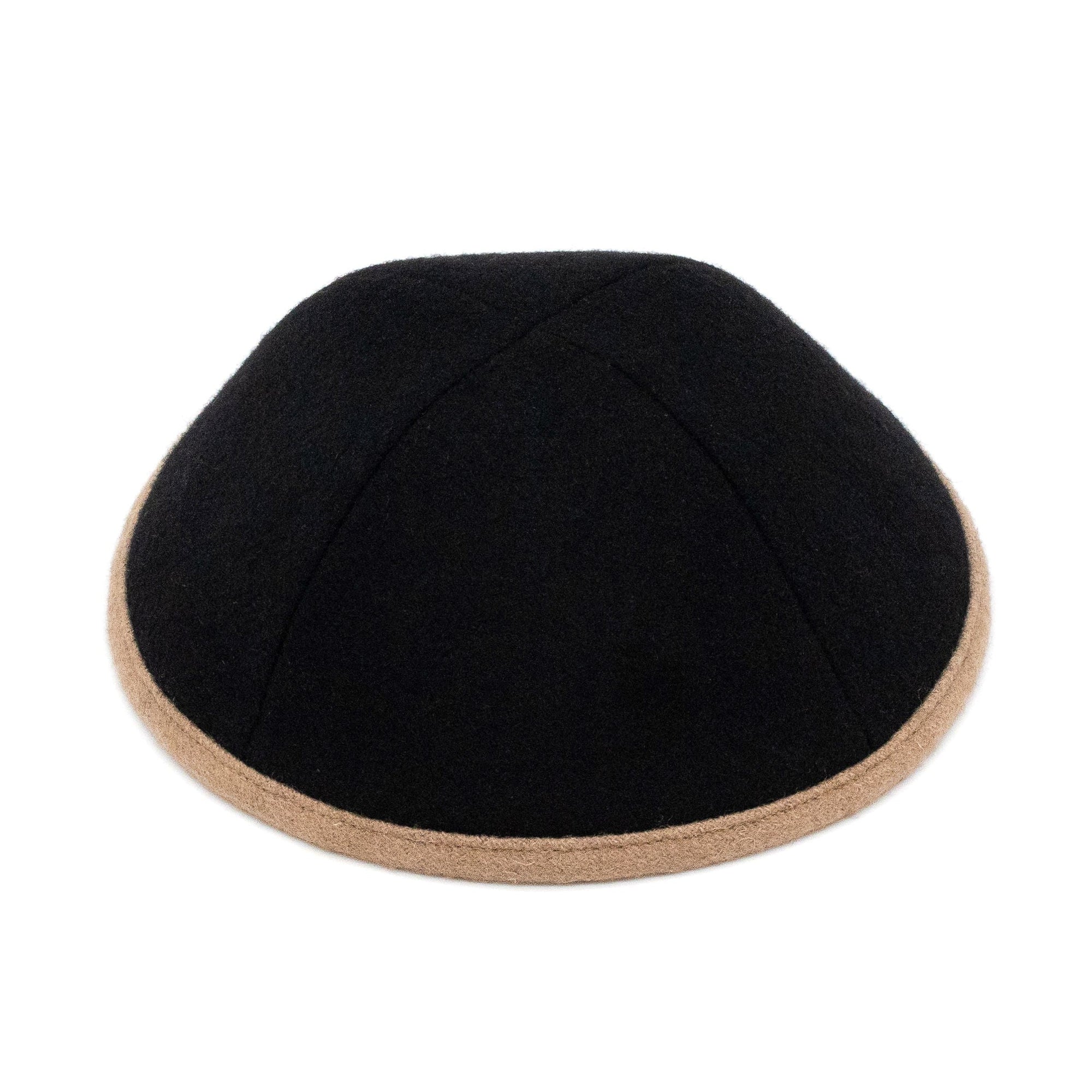 Black Wool Kippah - iKippah by Judaica Square