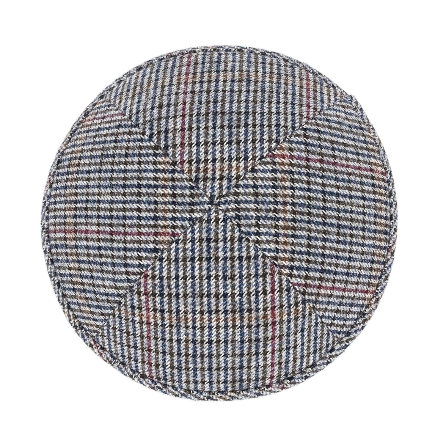 Yarmulka Kippah - side view showing six-panel design
