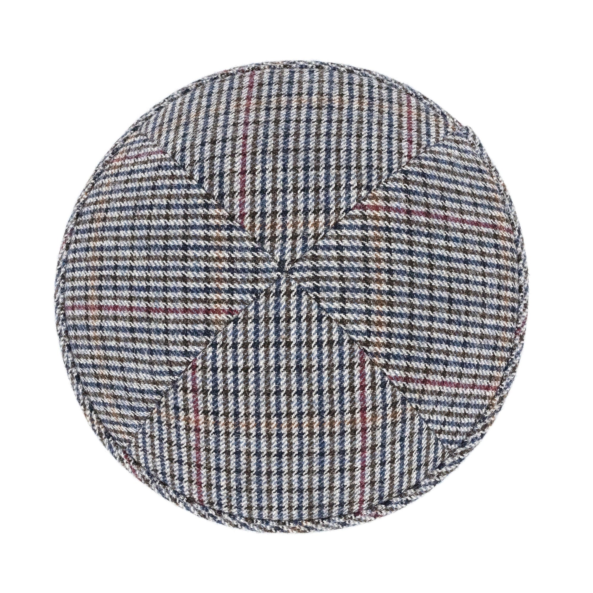 Yarmulka Kippah - side view showing six-panel design