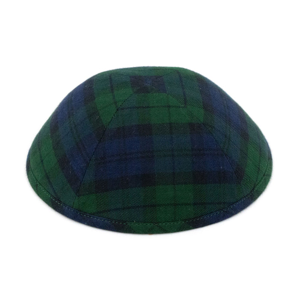 Blue Wool Kippah - iKippah by Judaica Square