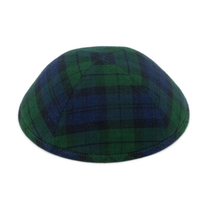 Blue Wool Kippah - iKippah by Judaica Square