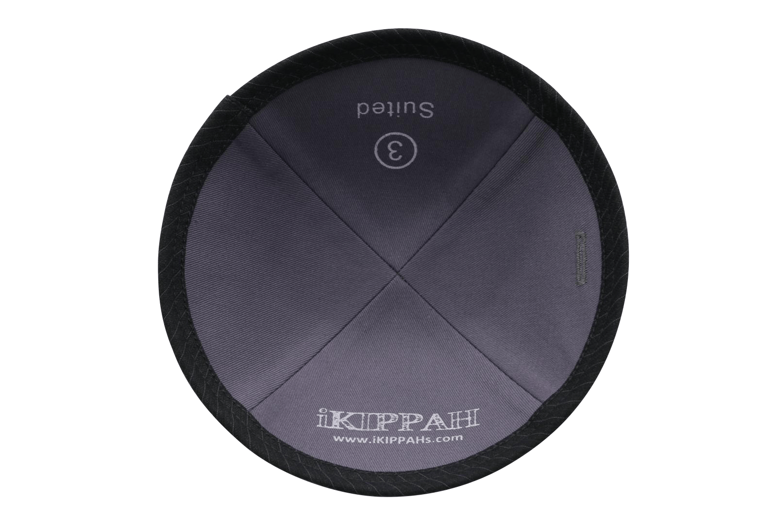 Close-up of Yarmulka Kippah lining and stitching