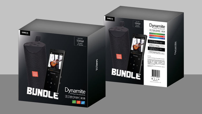 Dynamite Bundle - MP3 Player With Bluetooth Speaker — kosher MP3 player | Judaica Square Lakewood