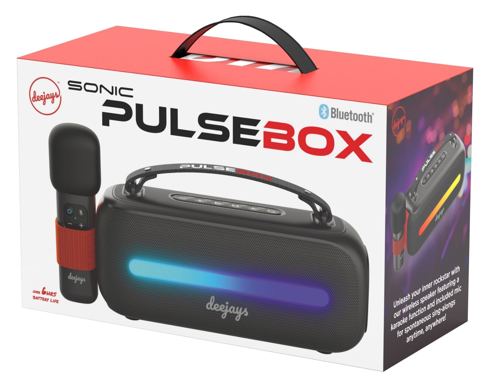 Sonic Pulse Box - Bluetooth Speaker — Bluetooth speaker | Judaica Square Lakewood