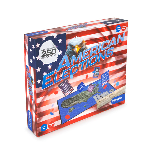 StarkToy American Elections Board Game - U.S. History & Civics — product view | Judaica Square Lakewood