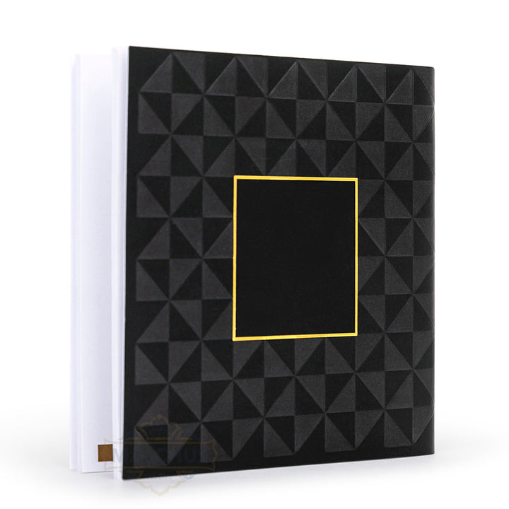 Square black and gold zemiros Shabbos booklet | Judaica Square Lakewood