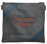 Prestige Leather Tallit & Tefillin Bag — Geometric Design, Contemporary Collection (205C-LG)
