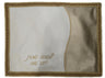 Prestige Leather Challah Cover — Wave Design, Regal Collection (CC605F-WH)