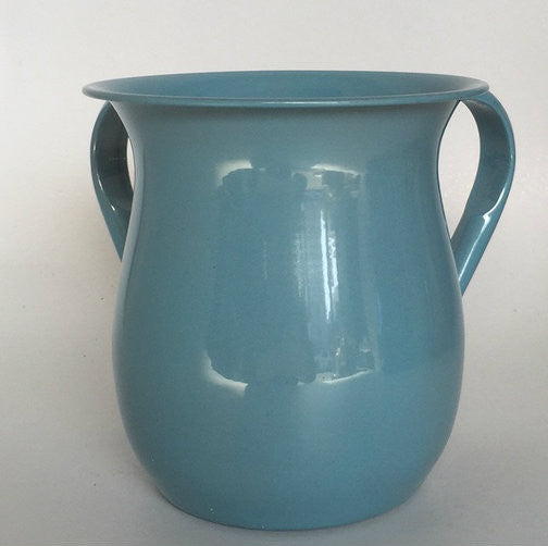 Anodized Steel Washing Cup- Light Blue