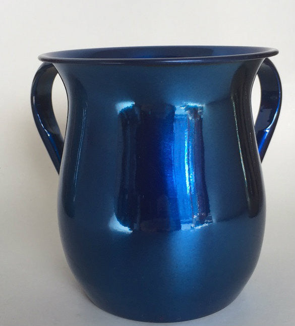 Anodized Steel Washing Cup- Blue